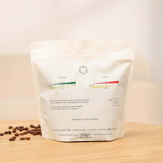 Custom Recyclable Plastic Coffee Bags with Tear Notch