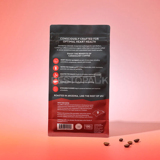 Custom Plastic Flat Bottom Coffee Bags with Zipper