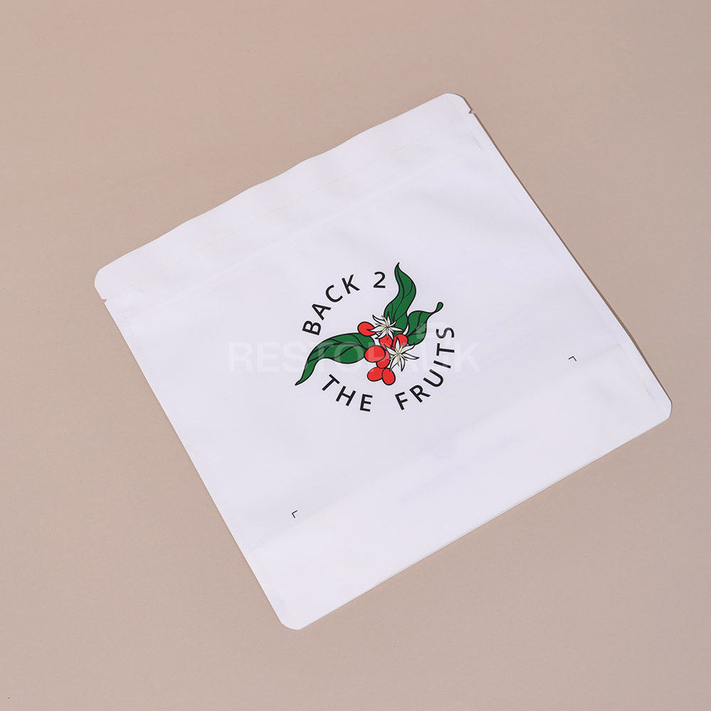 Custom Recyclable Plastic Coffee Bags with Tear Notch