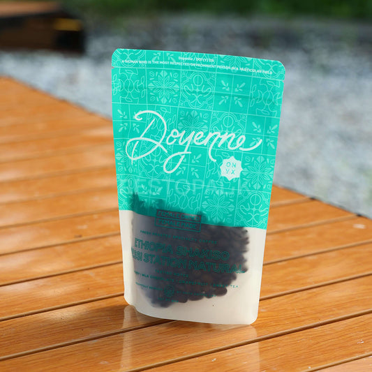 Custom Clear Window Resealable Stand-Up Coffee Bags