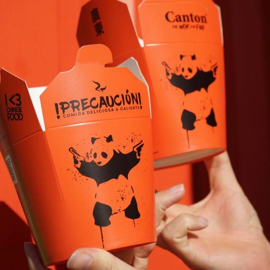 Disposable Paper Snack Box – Take-Out Packaging for Fries and Noodles