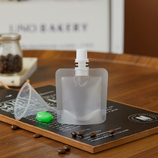 1 oz Frosted Spout Pouch Coffee Liquid Stand-Up Bag