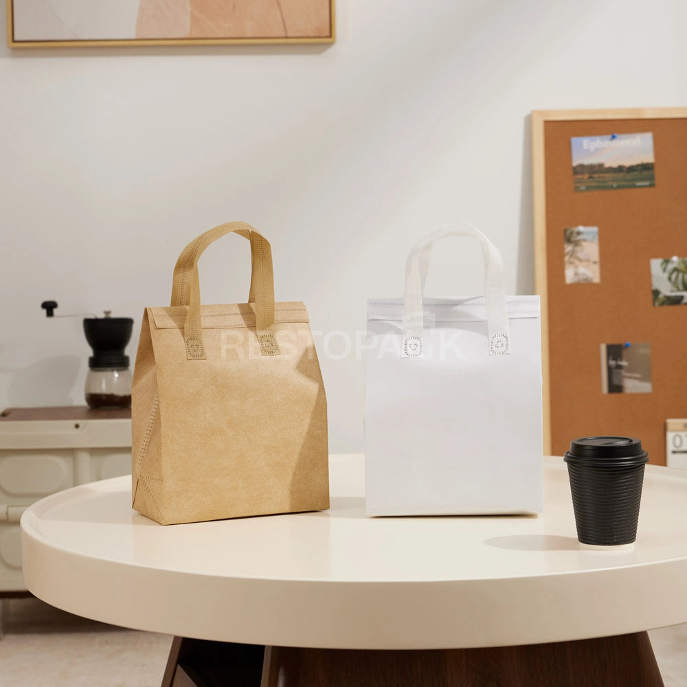 2-Cup White Coffee and Milk Tea Insulated Bag