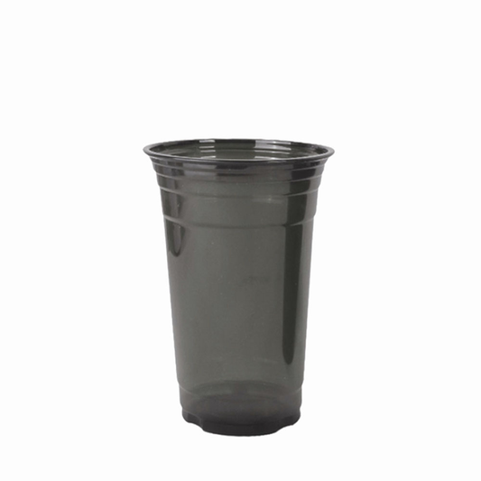 20 oz PET Black Cold Drink Coffee Cup