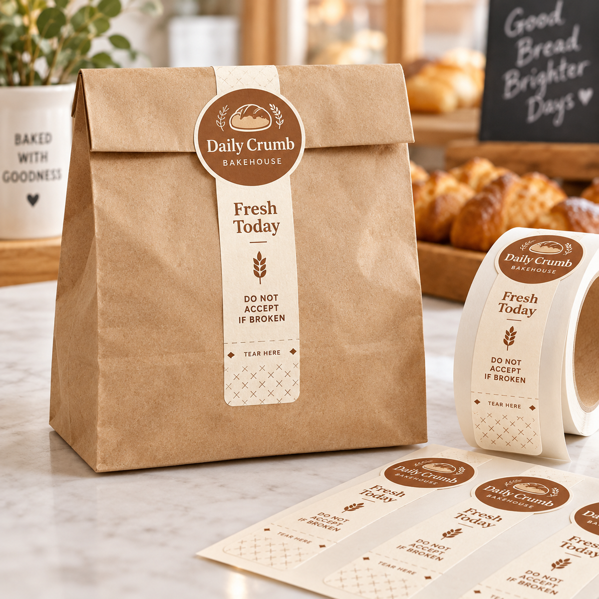 Custom Tamper Evident Labels