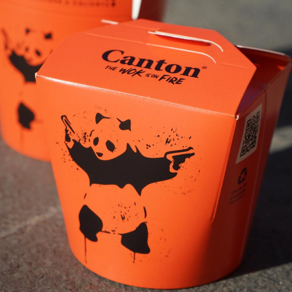 Disposable Paper Snack Box – Take-Out Packaging for Fries and Noodles