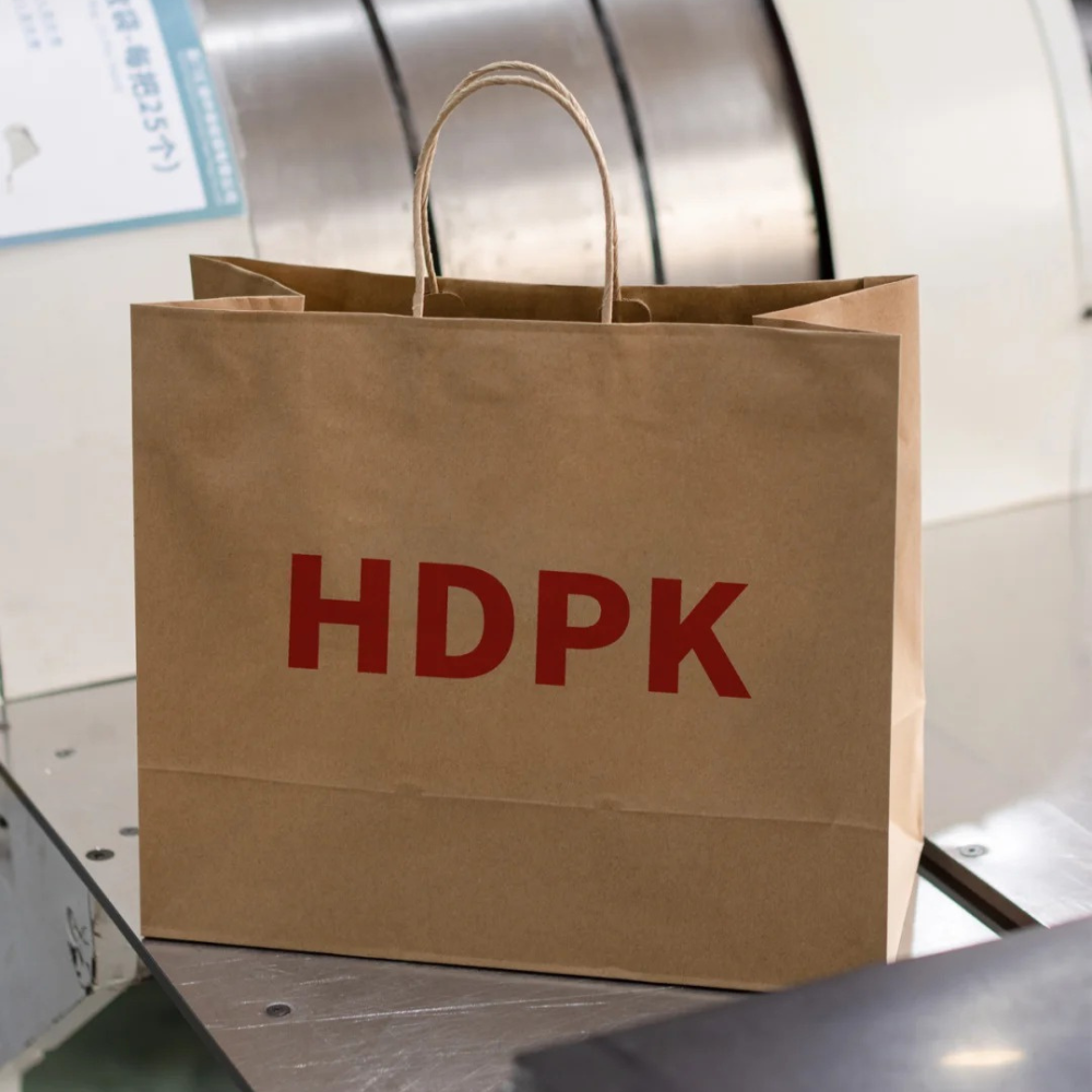 Custom Kraft Paper Bag with Handles