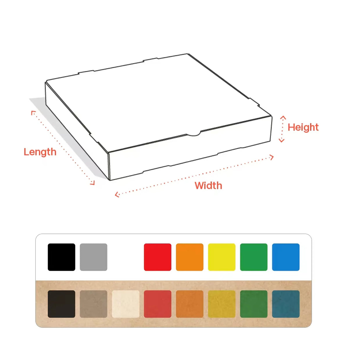 Custom Pizza Boxes