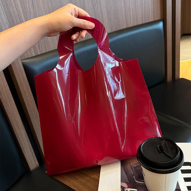 Customizable PE Material Shopping Tote Bag