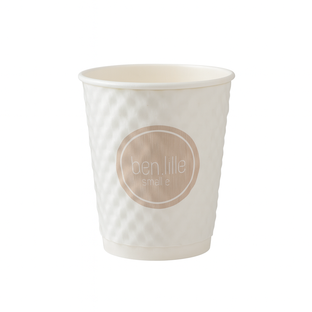 12 oz Bubble Wall Paper Cups