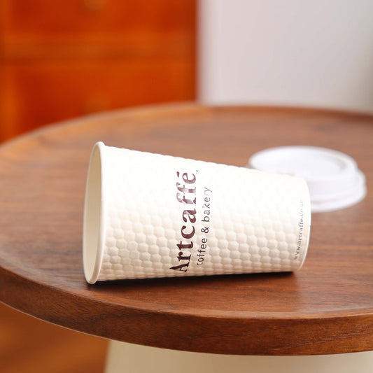 Custom 16 oz Embossed Single Wall Coffee Cups