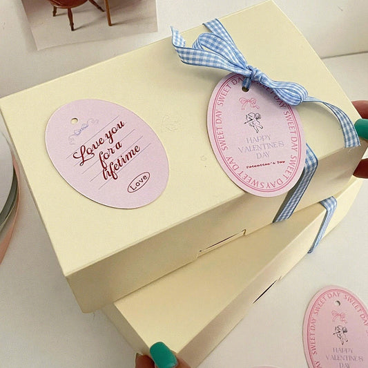 Custom Coated Paper Label Cards