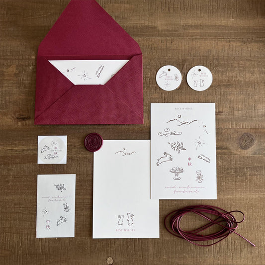 Custom Coated Paper Square Corner Label Cards