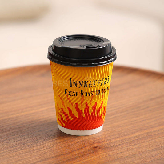 Custom Ripple Wall Coffee Cups