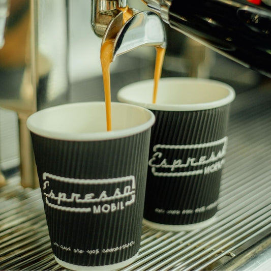 Custom Ripple Wall Coffee Cups