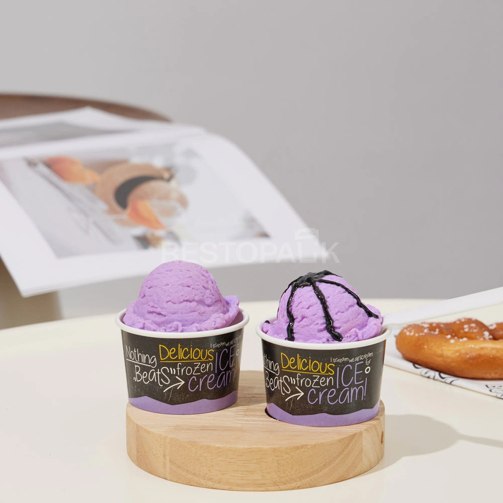Custom 3.4 oz Ice Cream Cups