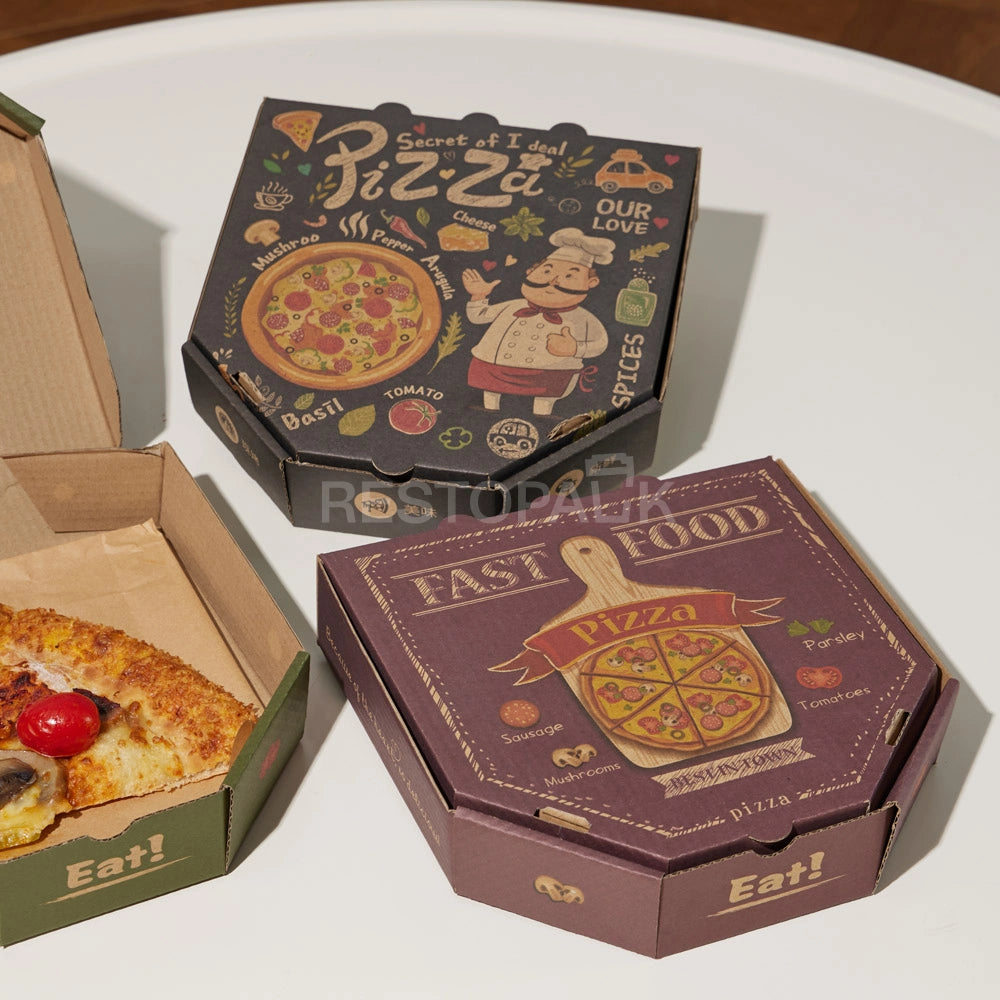 Custom Corrugated Pizza Boxes