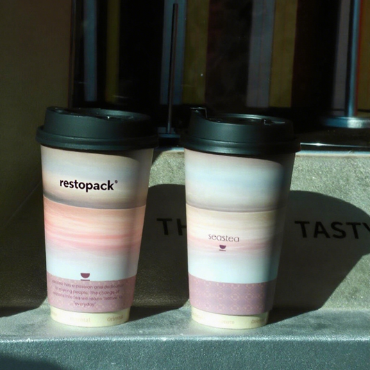Custom Gradient Double Layer Paper Cup