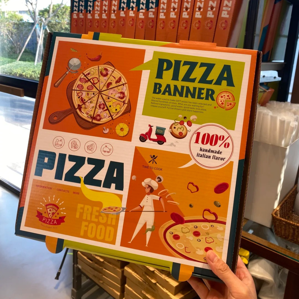 Custom Square Pizza Boxes