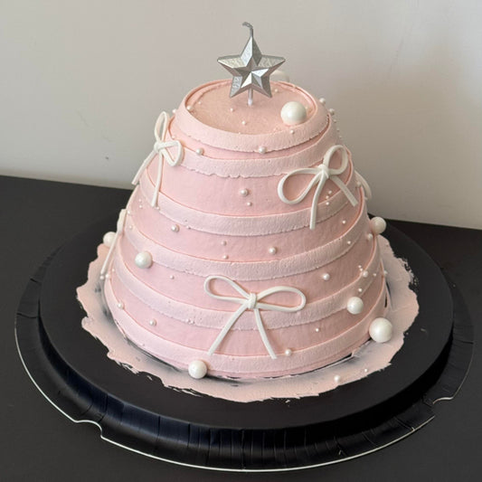 Customizable Black Raised Round Cake Boards