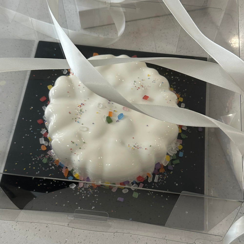 Customizable Black Square Cake Boards