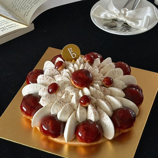 Customizable Gold Square Cake Boards