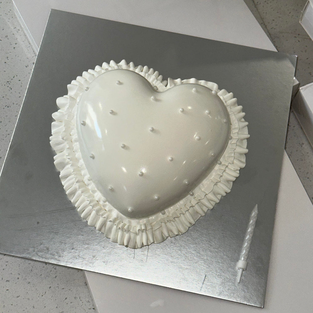 Customizable Silver Square Cake Boards