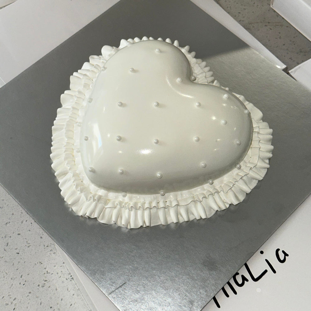 Customizable Silver Square Cake Boards