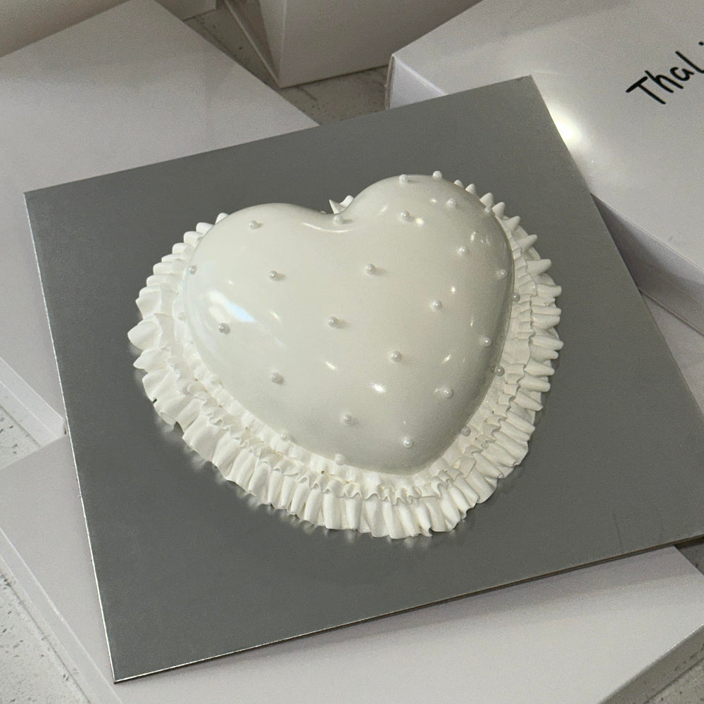 Customizable Silver Square Cake Boards