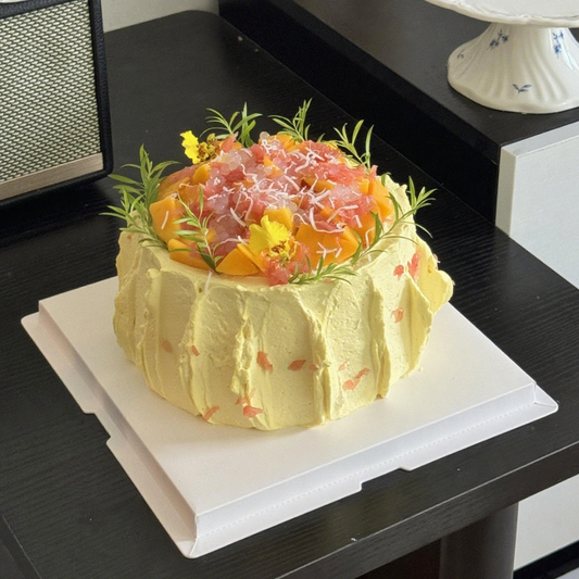 Customizable White Raised Square Cake Boards