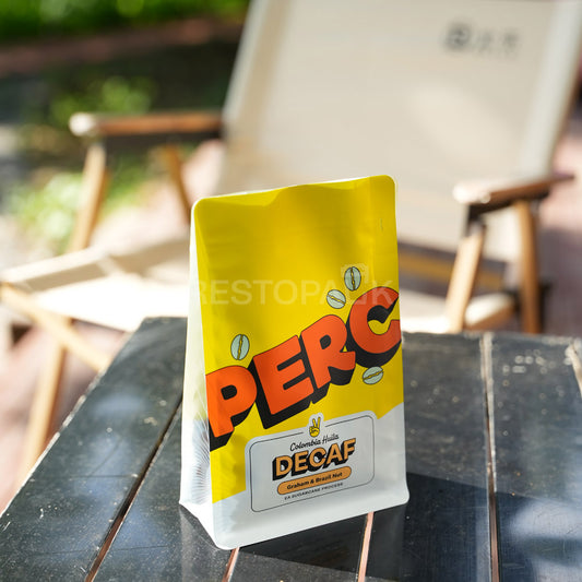 Custom Flat Bottom Coffee Bags with Clear Side Window