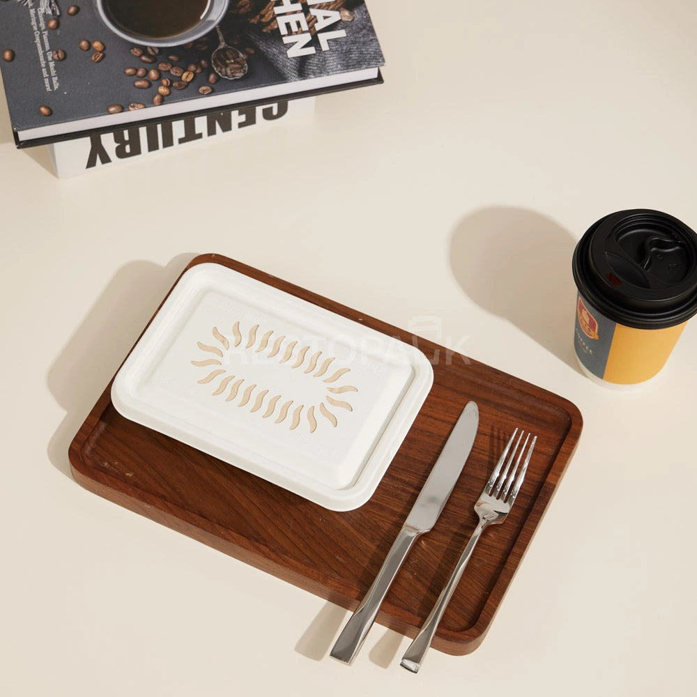 Eco Pulp Takeaway Box with Crisp Retention Design