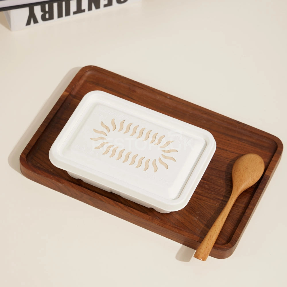 Eco Pulp Takeaway Box with Crisp Retention Design