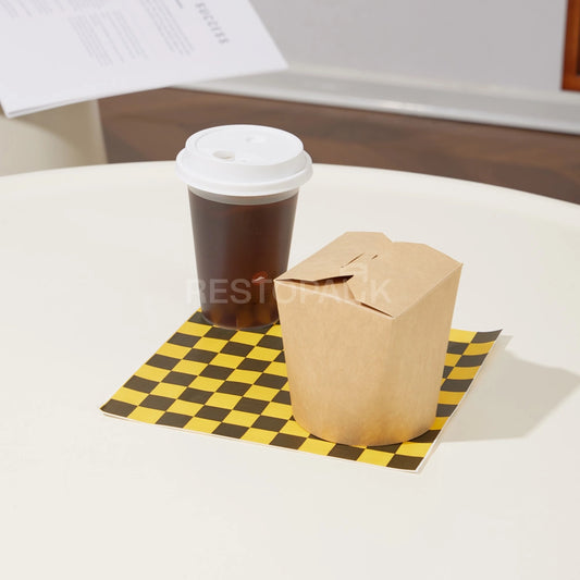 Custom Printed Kraft French Fries Packaging Box