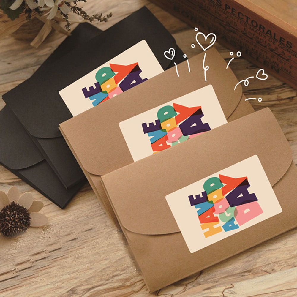 Have a Good Day Rectangle Seal Sticker Roll - 200/Roll