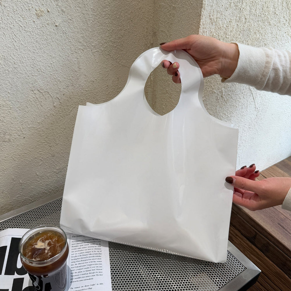 Customizable PE Material Shopping Tote Bag