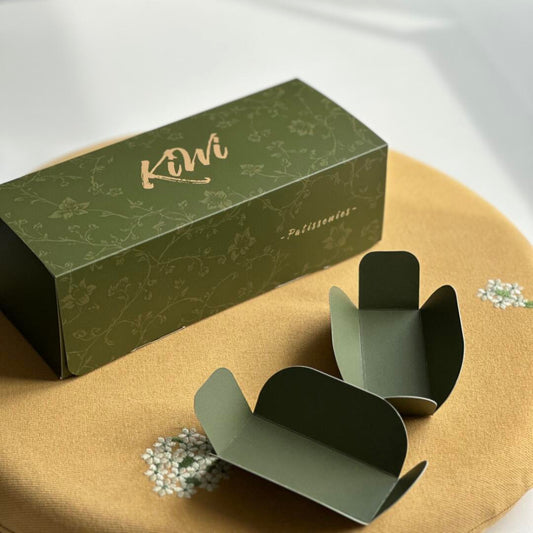 Cardboard Cake Box with Separate Compartments