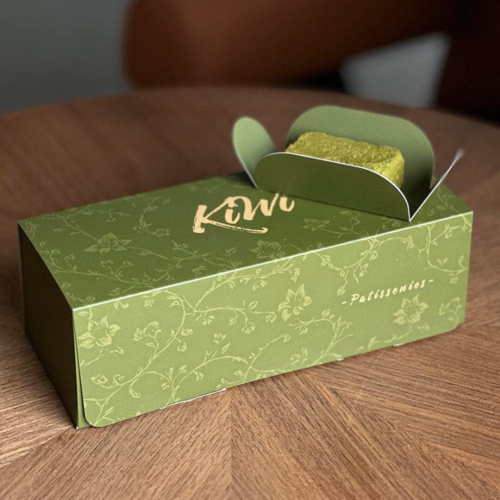 Cardboard Cake Box with Separate Compartments