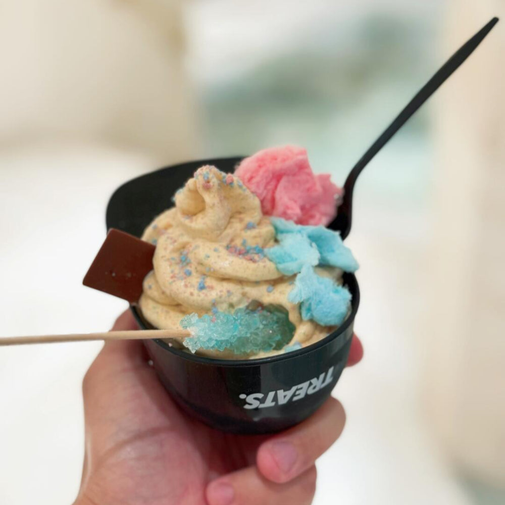 Black PET Ice Cream Cups