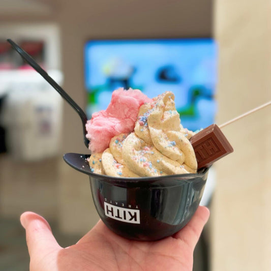 Black PET Ice Cream Cups