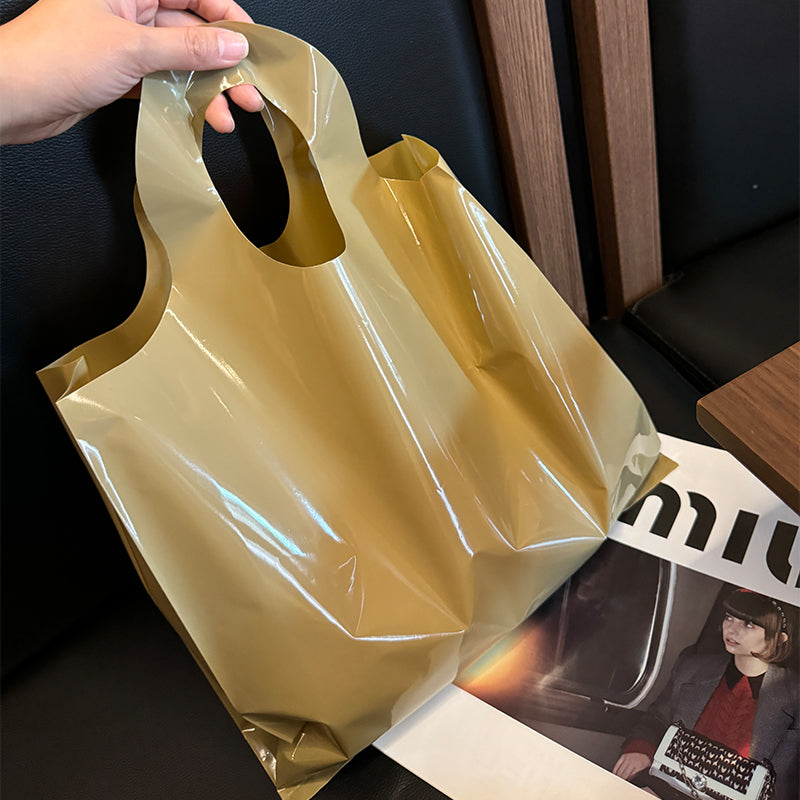 Customizable PE Material Shopping Tote Bag