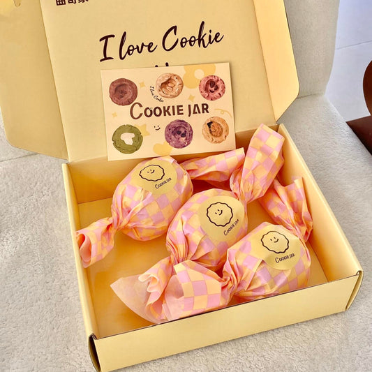 Custom Yellow Cookie Mailer Box