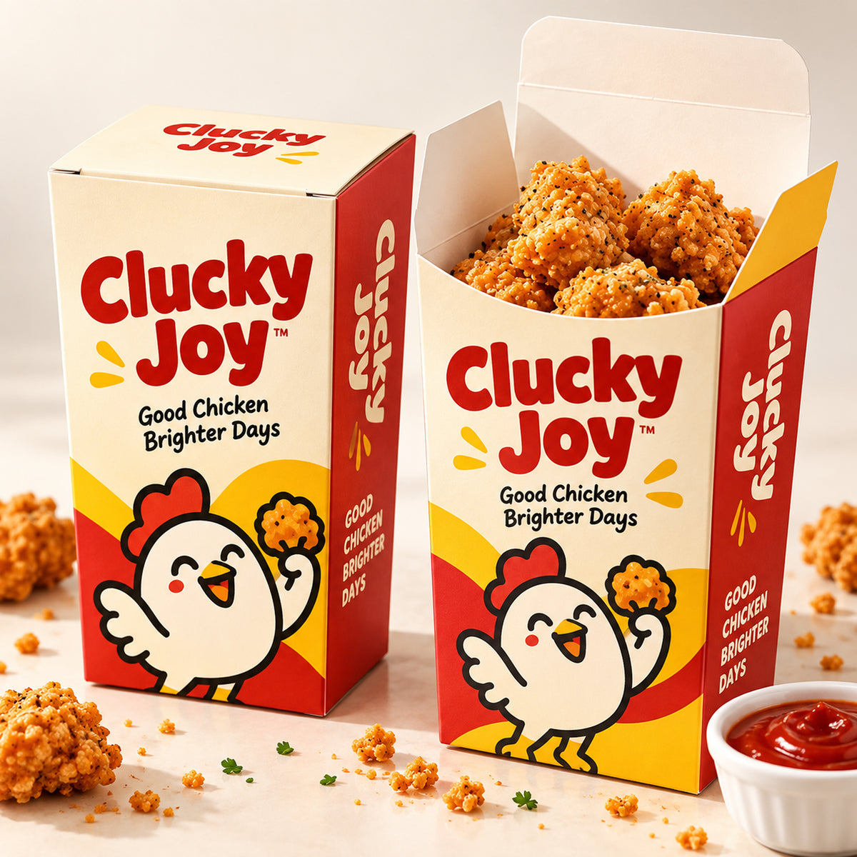 Custom Chicken Popcorn Boxes