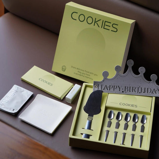 Custom 7-Piece Stainless Steel Cake Serving Set