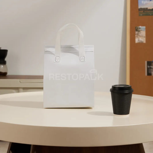 2-Cup White Coffee and Milk Tea Insulated Bag