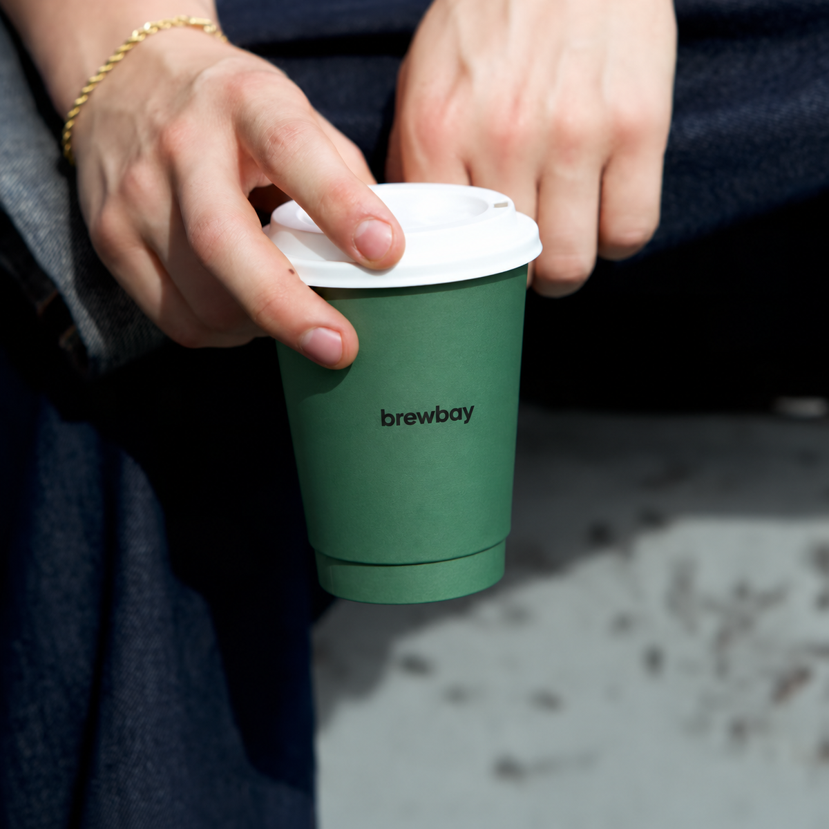 Custom Double Wall Paper Coffee Cups
