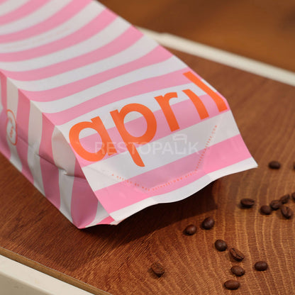 Glossy Plastic Coffee Bags Side Gusset Coffee Bags with Heat Seal