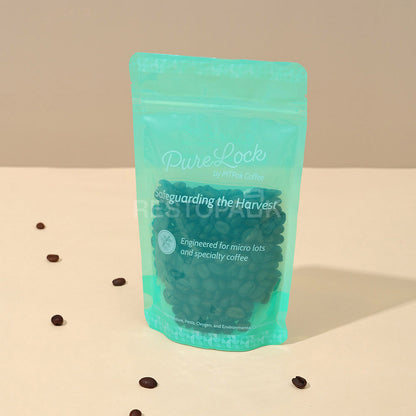 Custom Clear Stand-Up Coffee Bags with Zipper