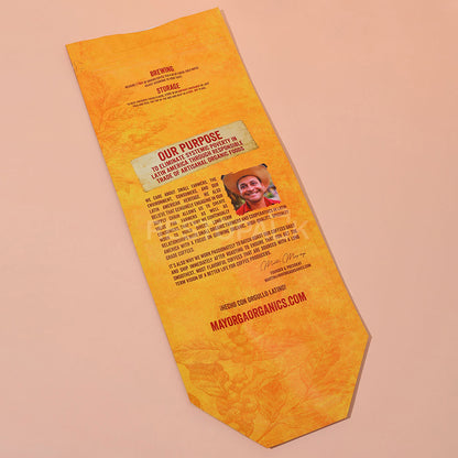 Custom Laminated Kraft Side Gusset Coffee Bags with Heat Seal