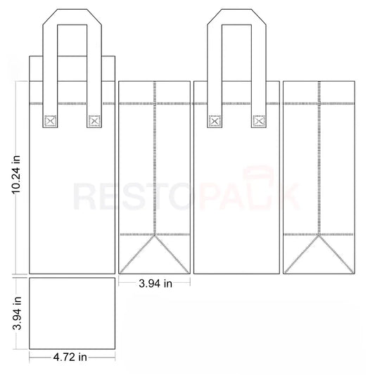 1-Cup White Coffee and Milk Tea Insulated Bag